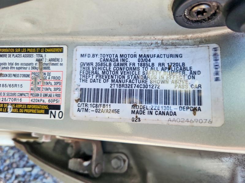 2004 Toyota Corolla ce