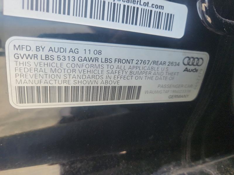 2009 Audi A6 Prestige