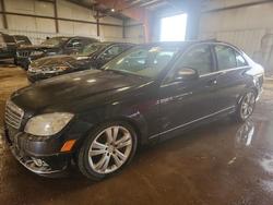 Salvage cars for sale from Copart Lansing, MI: 2008 Mercedes-Benz C 300 4matic