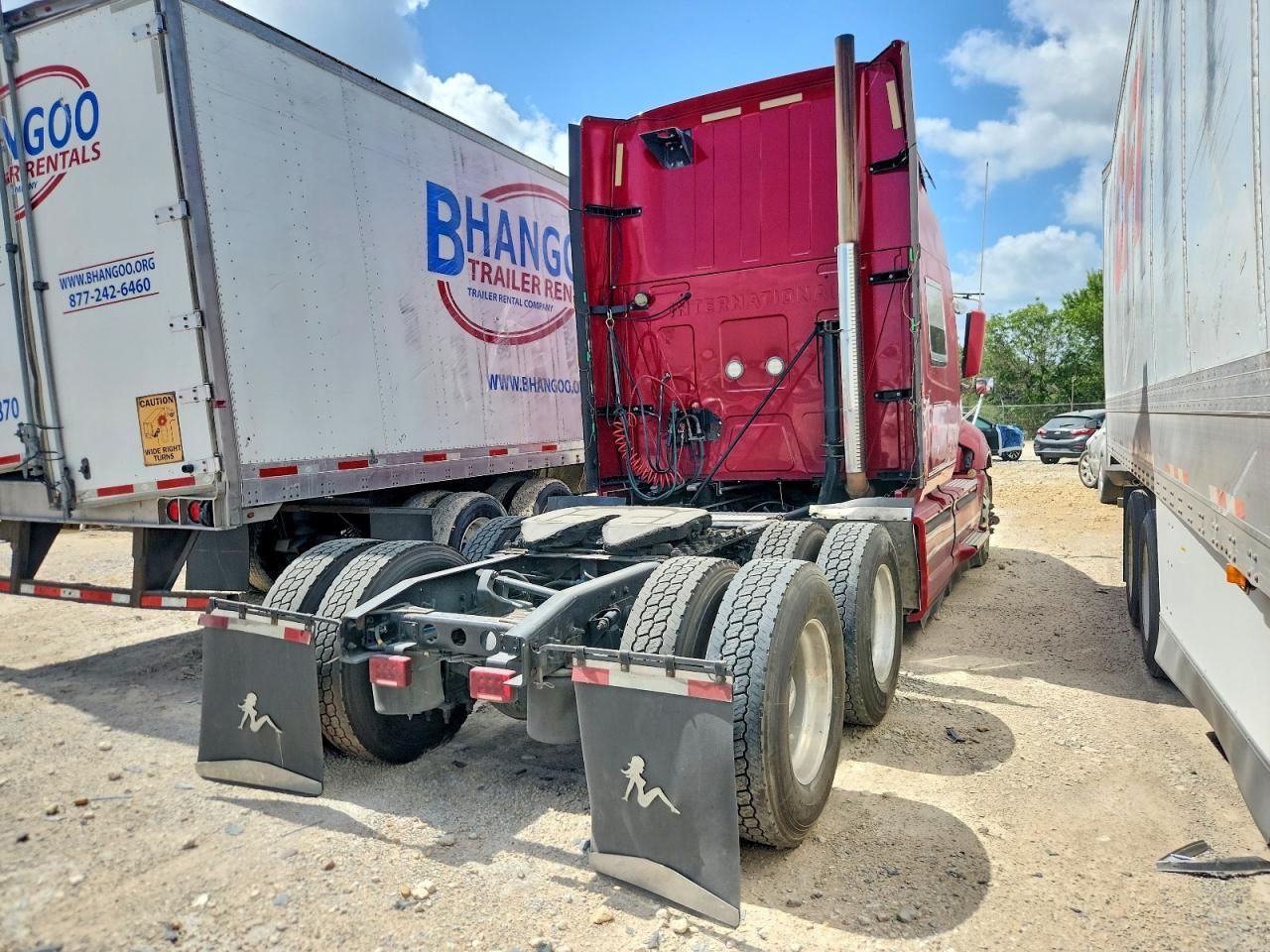 2014 International LF687 Semi Truck