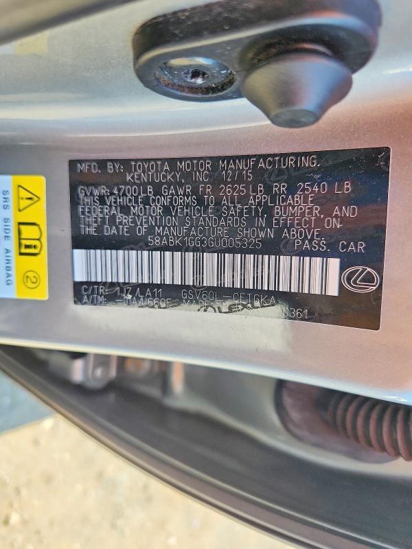 2016 Lexus Es 350