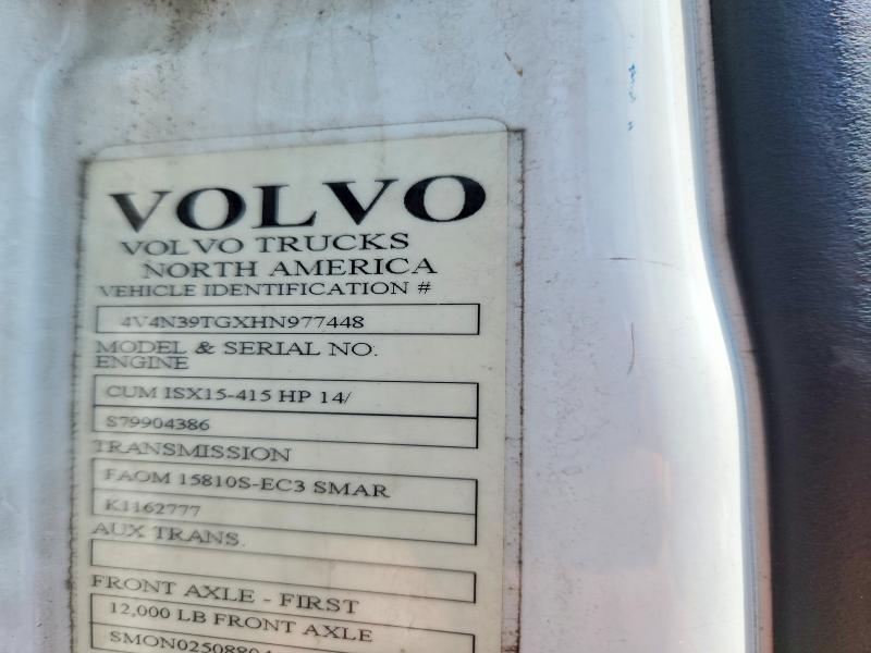 2017 Volvo VNL Semi Truck