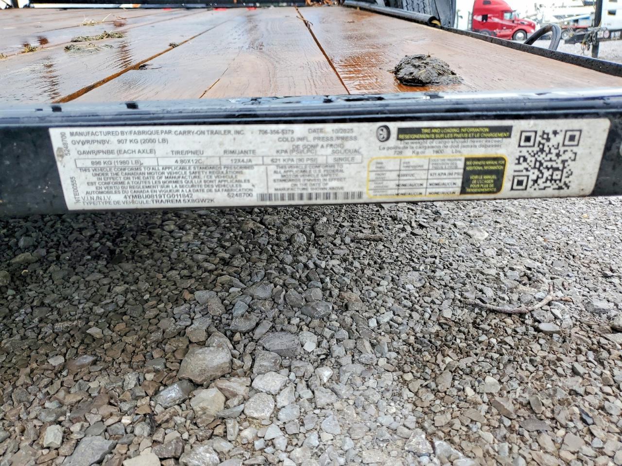 2026 Carryon 2026 CARRY-ON 5X8GW2K Utility Trailer