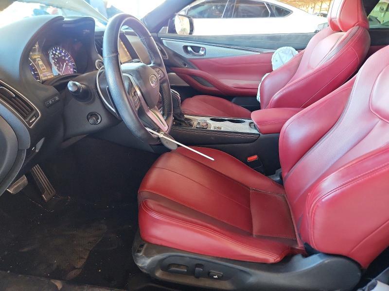 2019 Infiniti Q60 red Sport 400