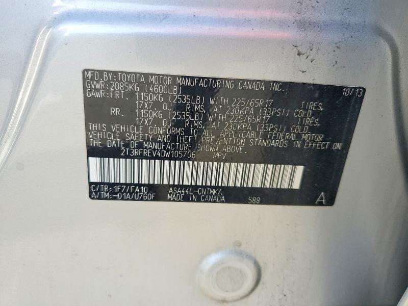 2013 Toyota Rav4 xle