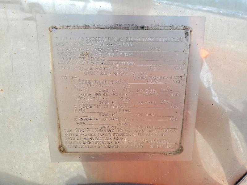 1982 Polar Polar 1982 Polar Tank Trailer