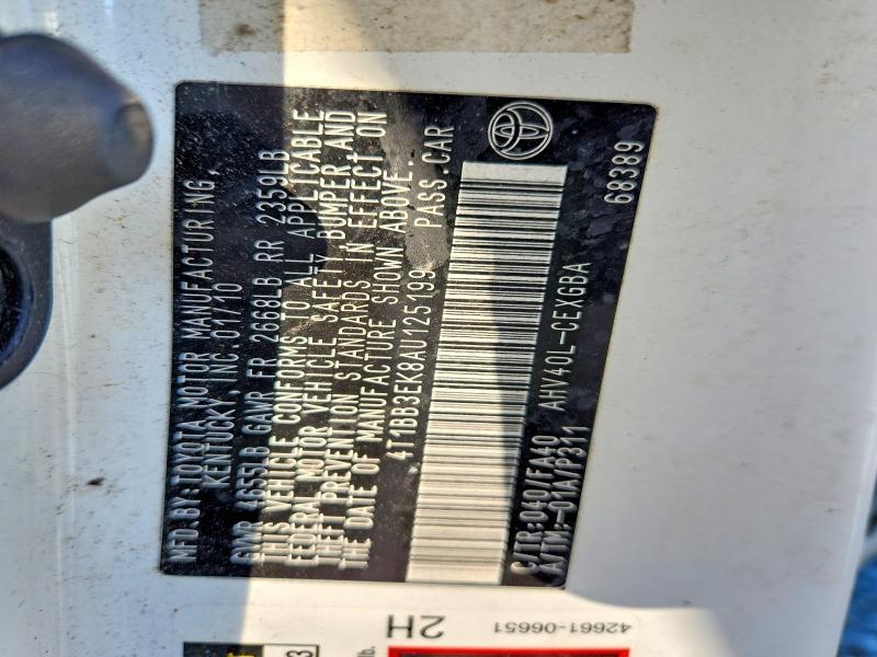 2010 Toyota Camry Hybrid