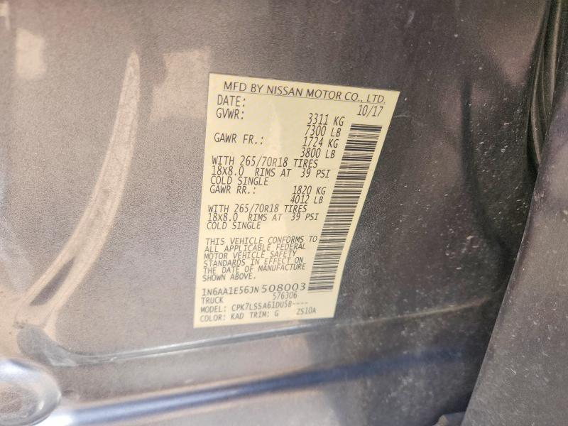 2018 Nissan Titan SV