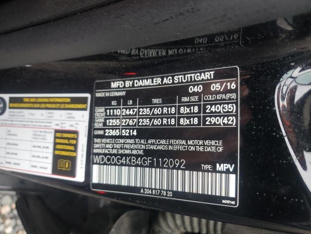 2016 Mercedes-Benz Glc 300 4matic