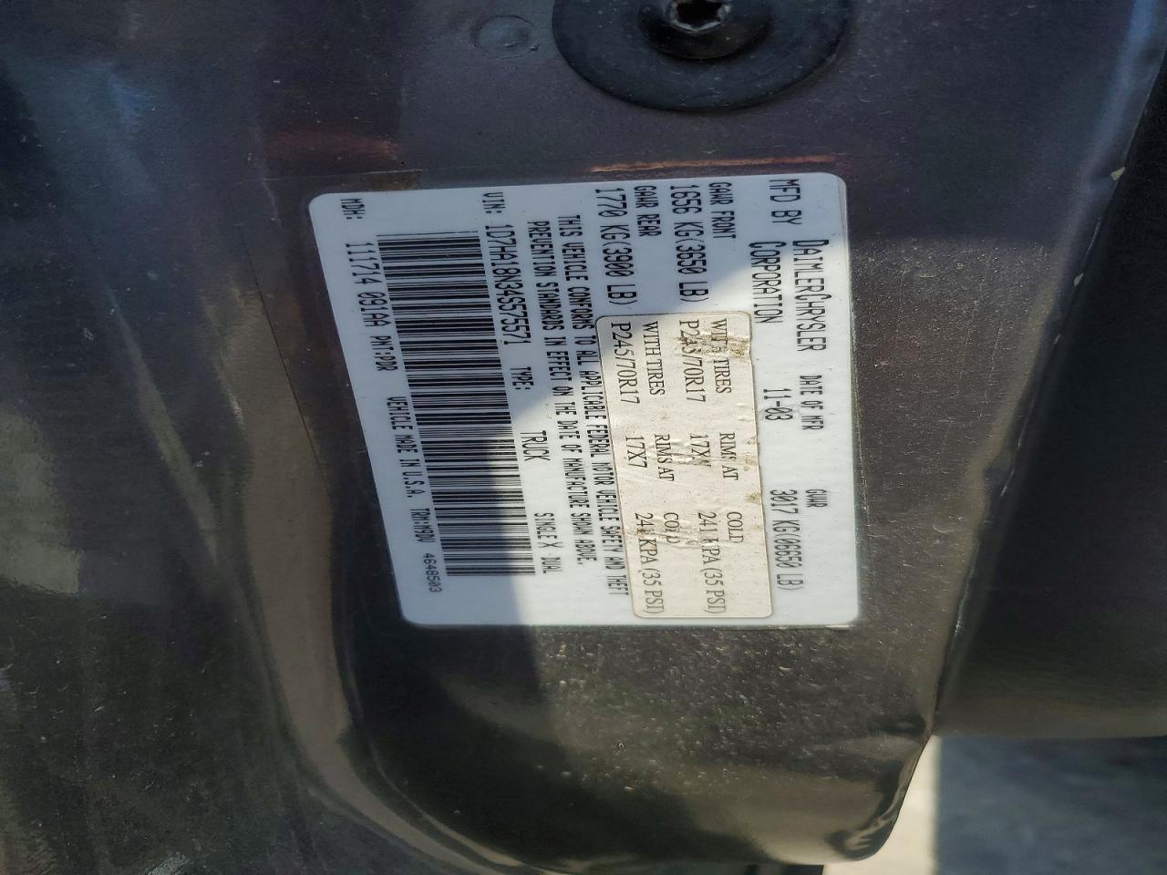 2004 Dodge RAM 1500 ST