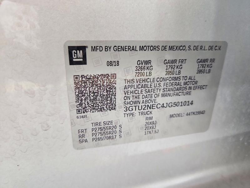 2018 GMC Sierra K1500 SLT
