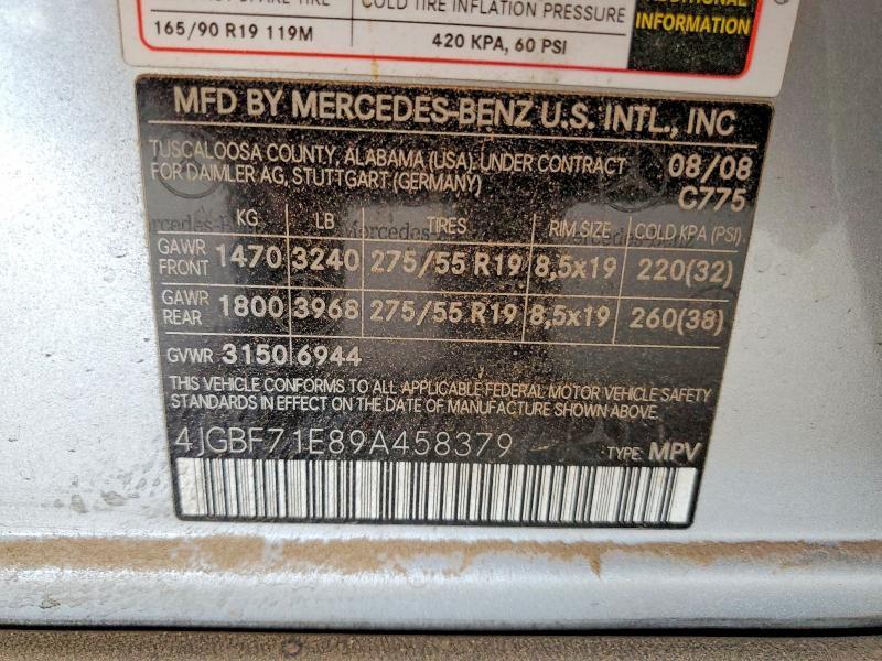 2009 Mercedes-Benz GL