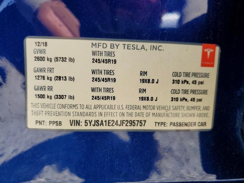 2018 Tesla Model s