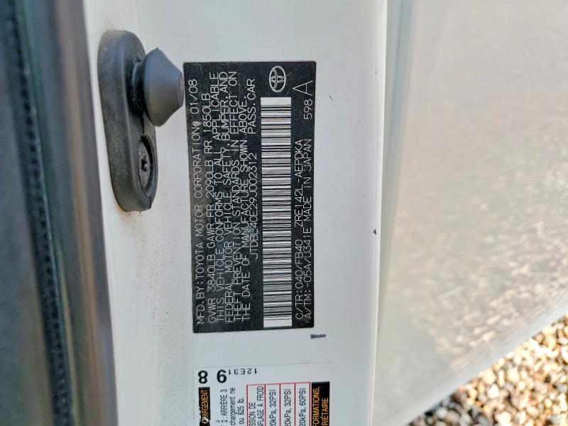 2009 Toyota Corolla le