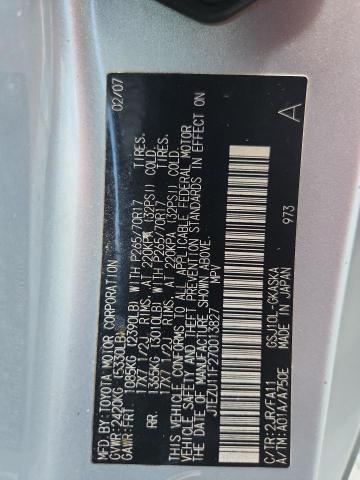2007 Toyota Fj Cruiser Base