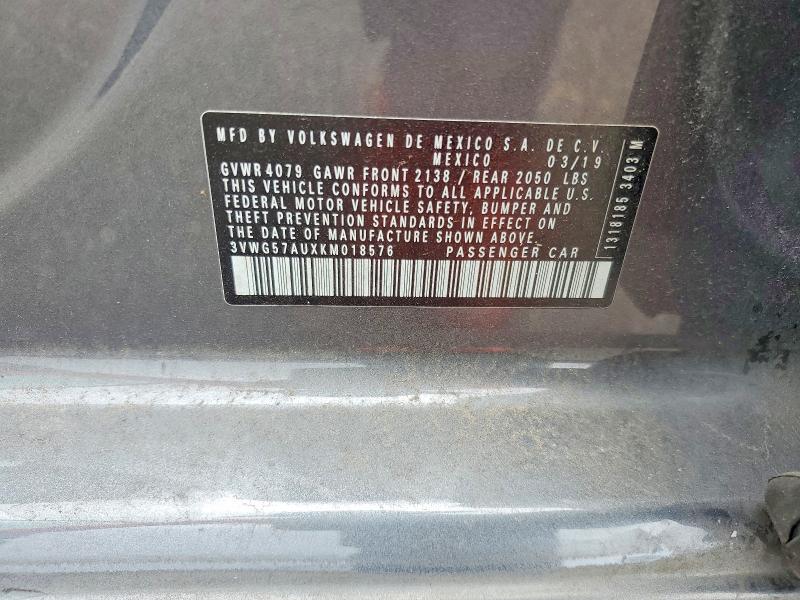 2019 Volkswagen Golf s