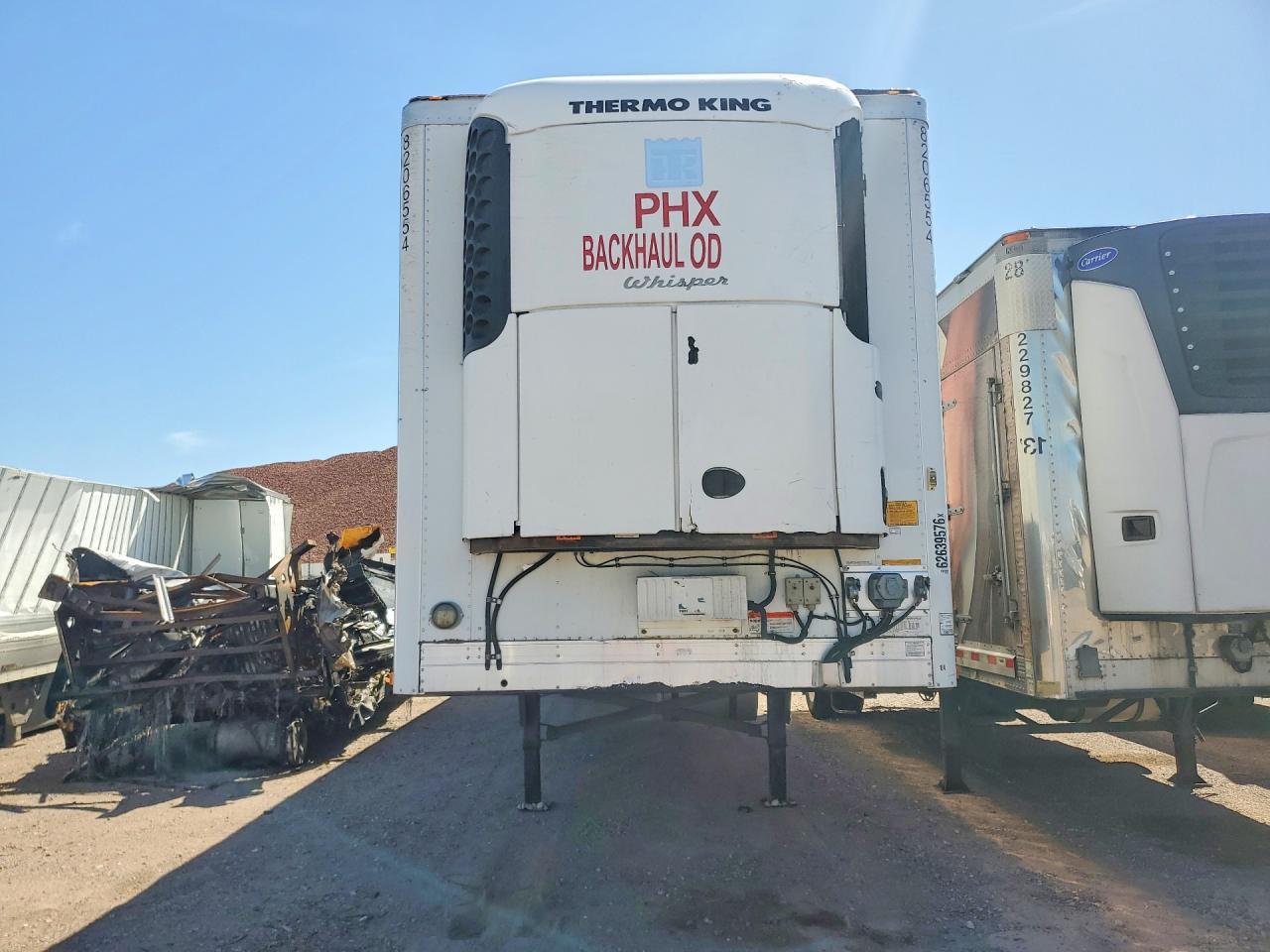 2016 Utility VS2RA Refrigerated Van Trailer