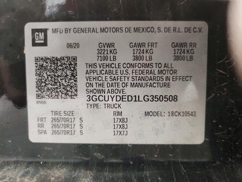 2020 Chevrolet Silverado K1500 LT
