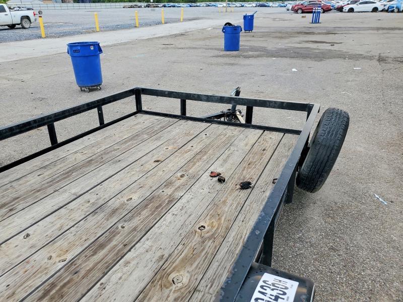 2021 P & T 6X14AFG Utility Trailer