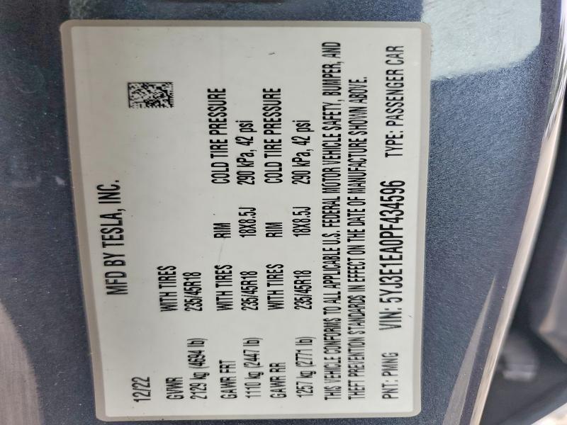 2023 Tesla Model 3
