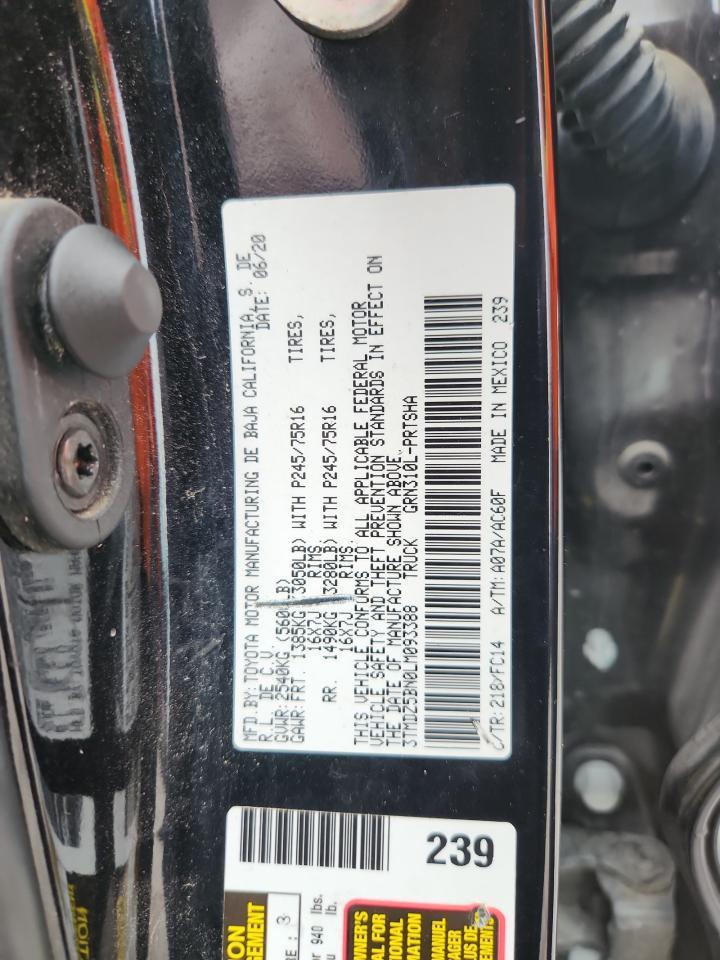 2020 Toyota Tacoma SR5 V6