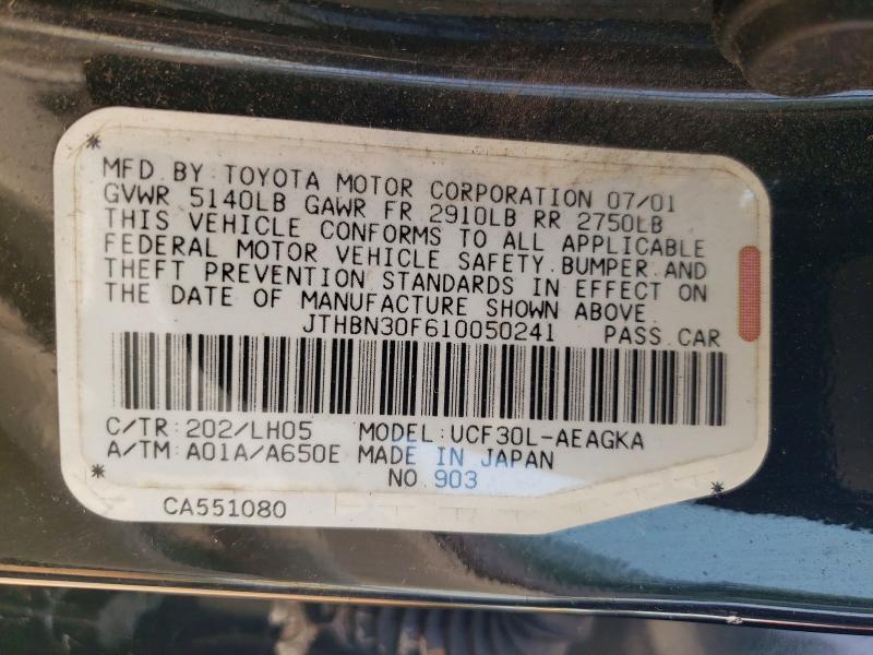 2001 Lexus Ls 430