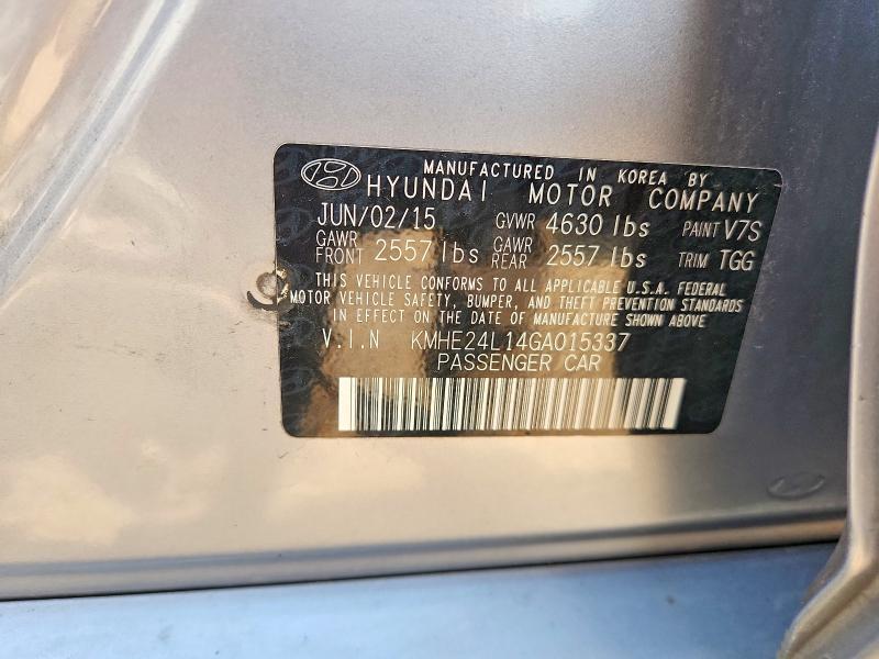 2016 Hyundai Sonata Hybrid se
