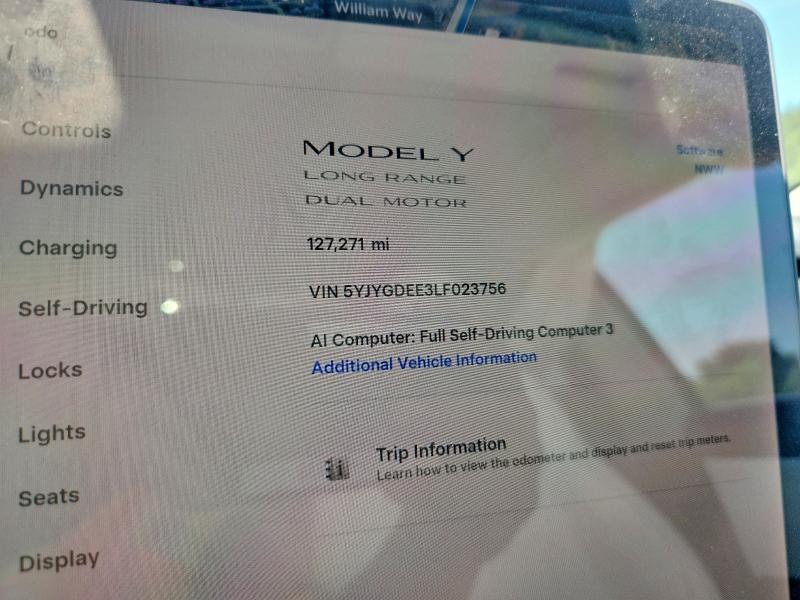 2020 Tesla Model y