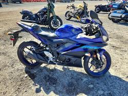 Salvage motorcycles for sale at San Diego, CA auction: 2024 Yamaha YZFR3 A
