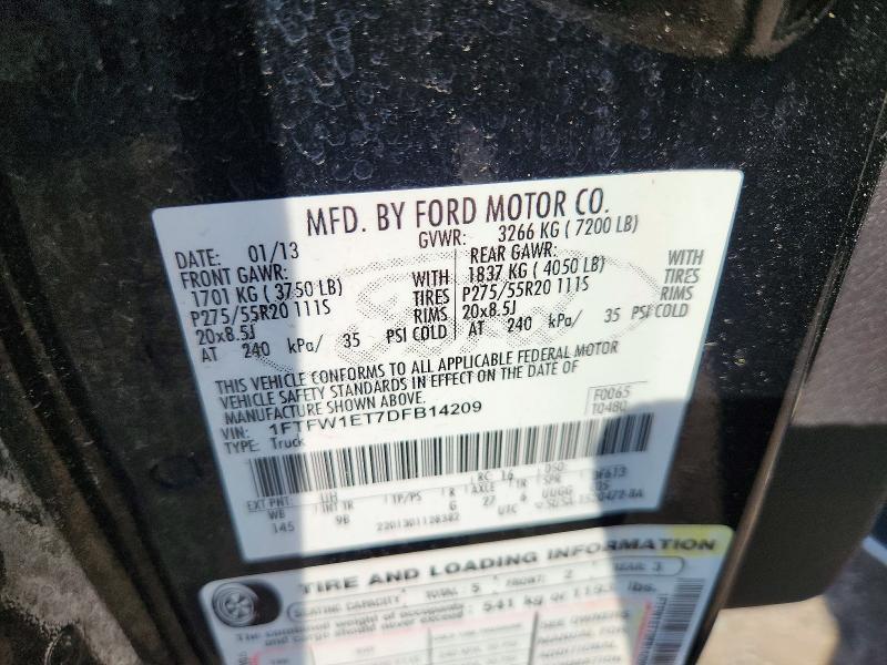 2013 Ford F150 Supercrew