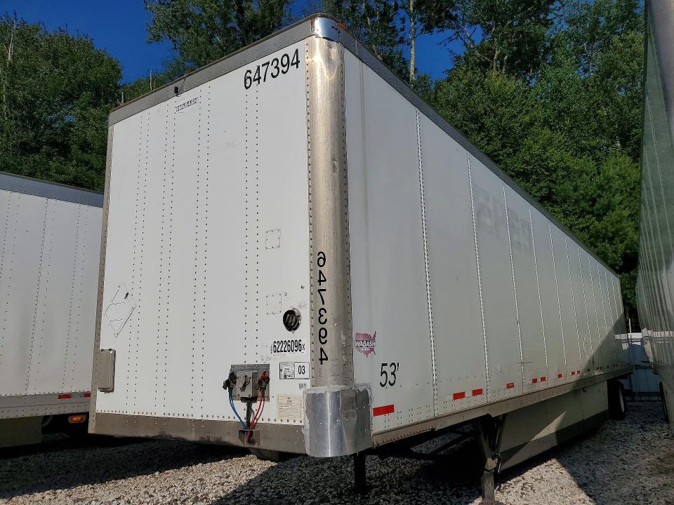 2017 Wabash Dvcvhpc dry van Trailer