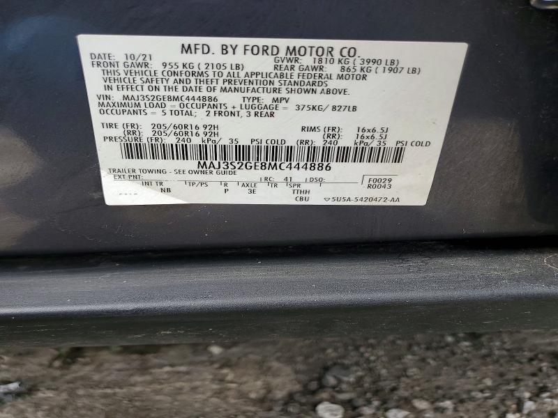 2021 Ford Ecosport se