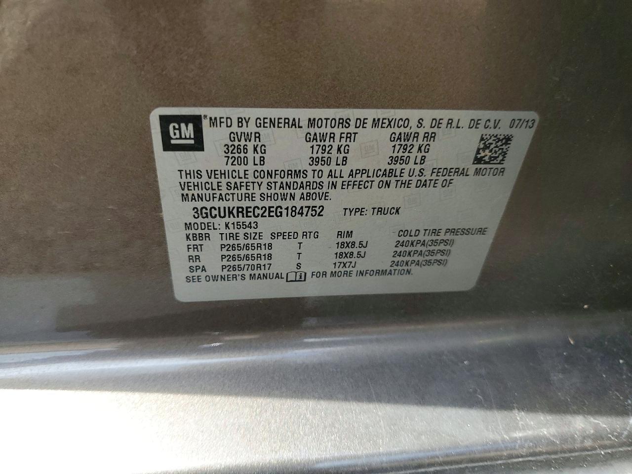2014 Chevrolet Silverado K1500 LT