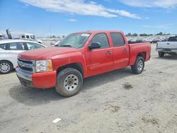 Salvage trucks for sale at Sacramento, CA auction: 2007 Chevrolet Silverado C1500 Crew Cab
