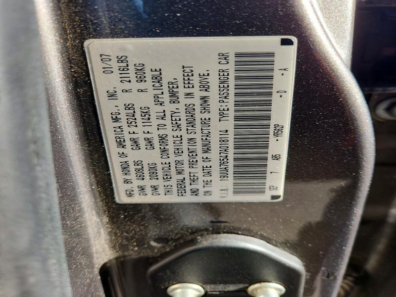 2007 Acura Tl Type s