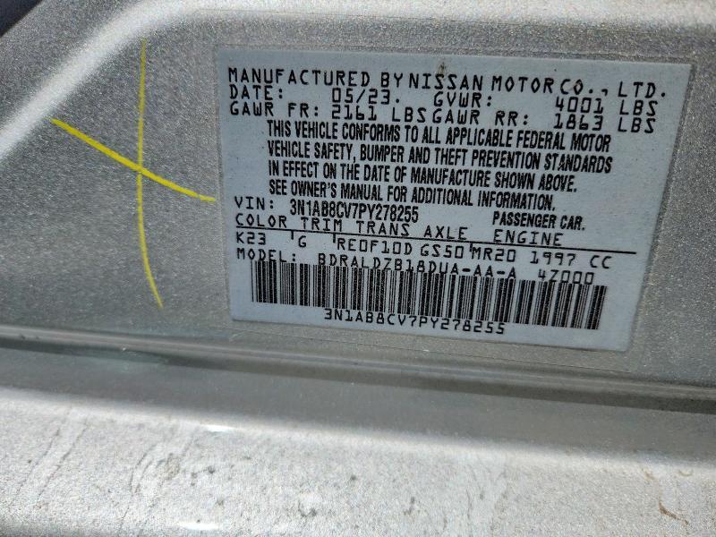 2023 Nissan Sentra sv