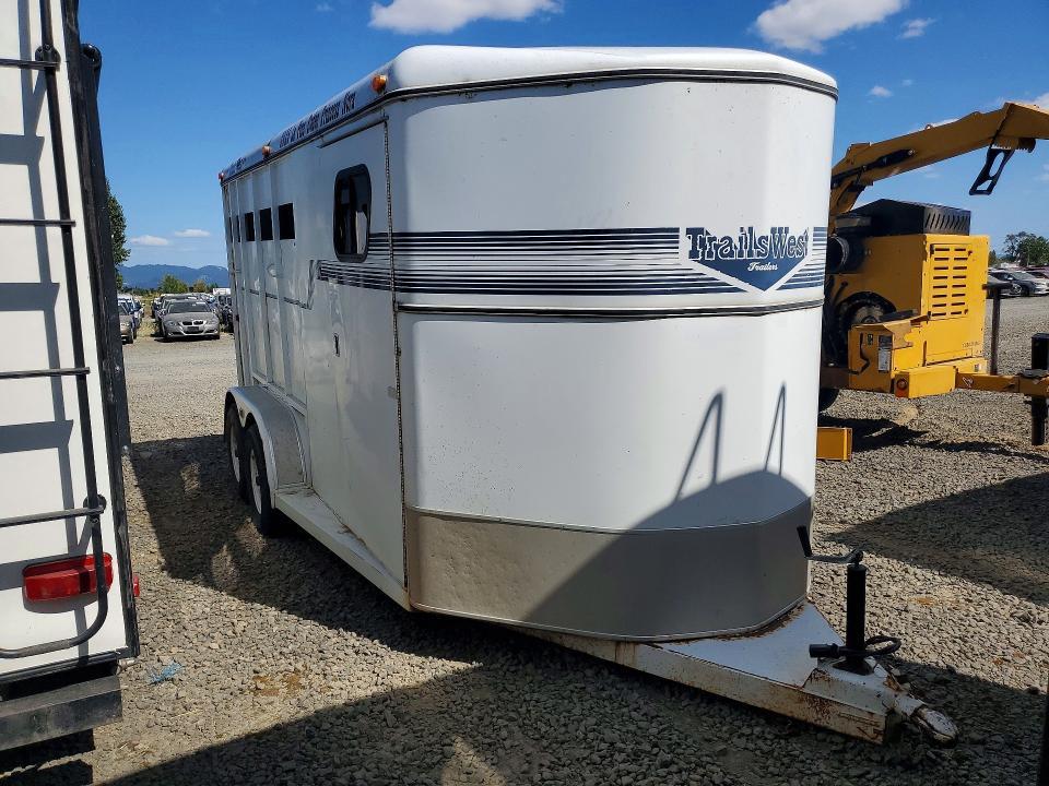 1995 Twmi 1995 Trails West Livestock Trailer