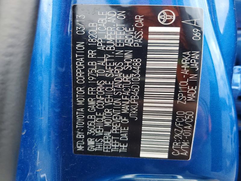 2013 Scion Xd Base