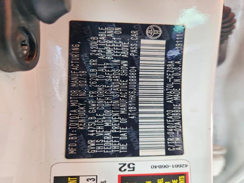 2018 Toyota Camry se