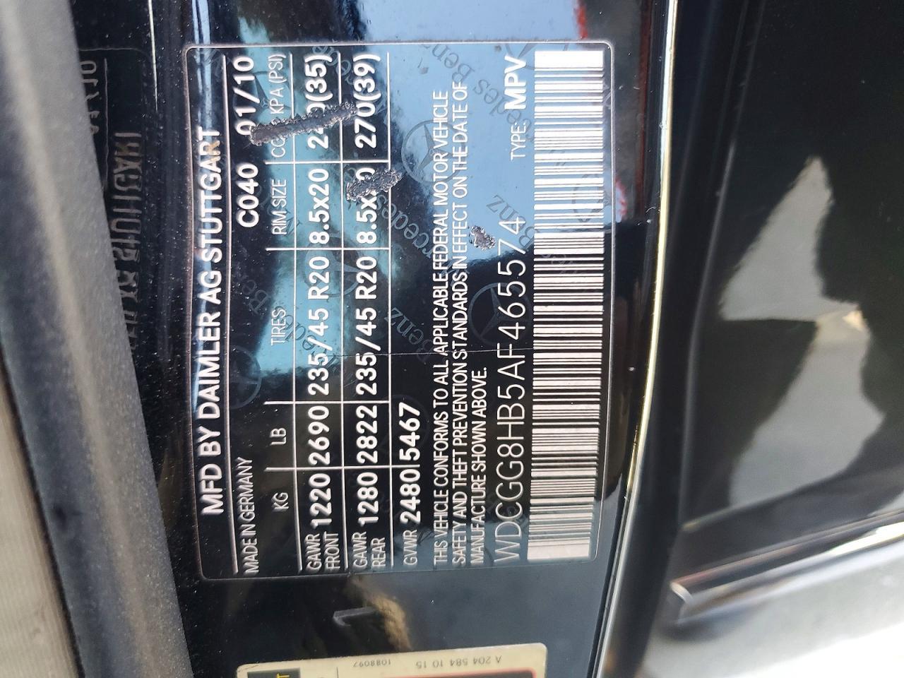 2010 Mercedes-Benz Glk 350 4matic