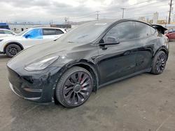 Tesla salvage cars for sale: 2021 Tesla Model Y