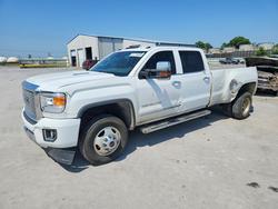 Salvage trucks for sale at Tulsa, OK auction: 2015 GMC Sierra K3500 Denali