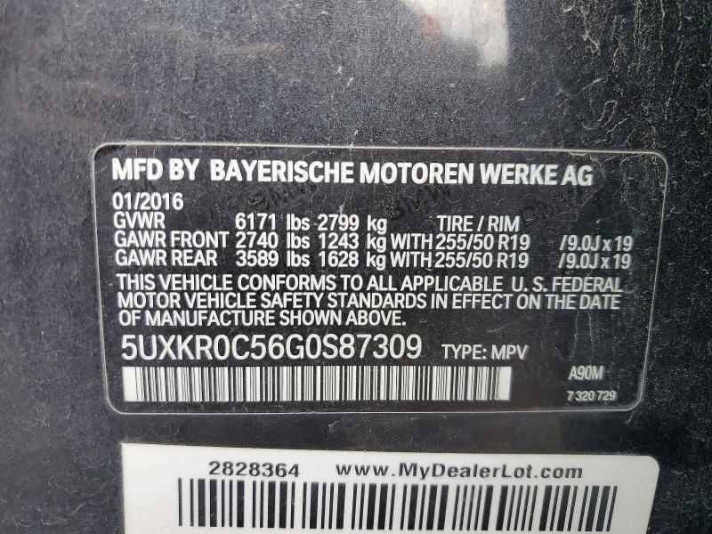 2016 BMW X5 Xdrive35i