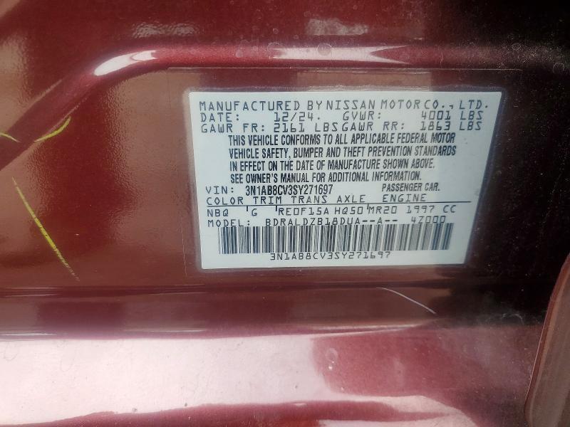 2025 Nissan Sentra sv