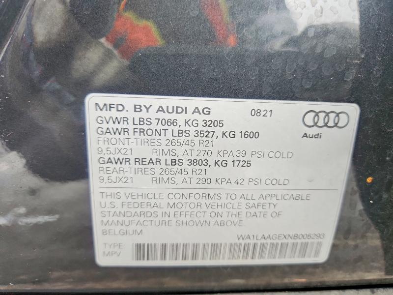 2022 Audi E-tron Premium Plus