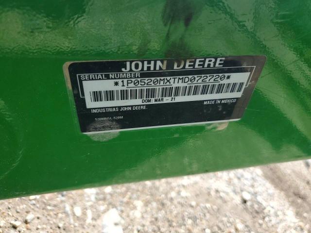 2021 John Deere 520M Loader