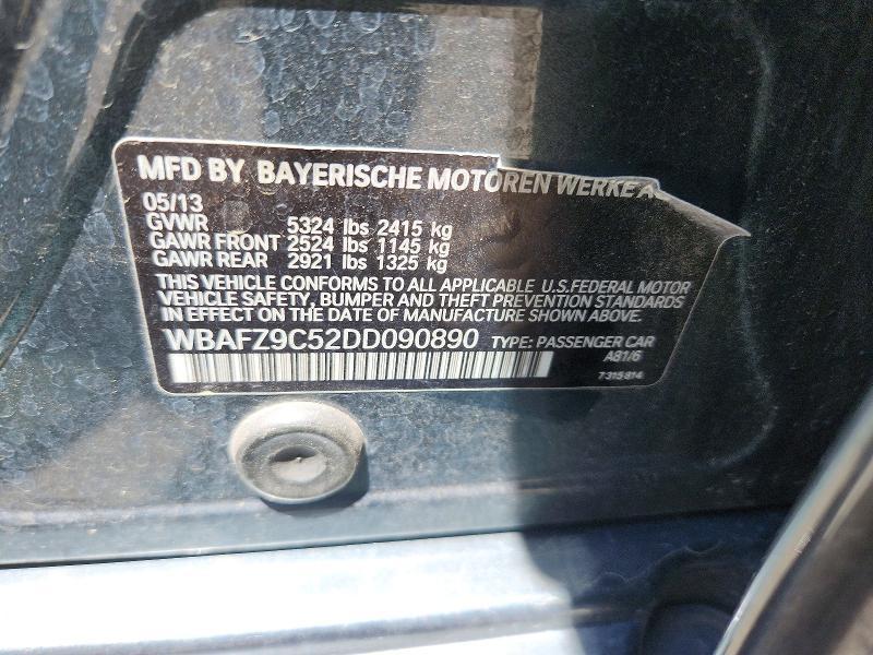 2013 BMW 535 i Hybrid