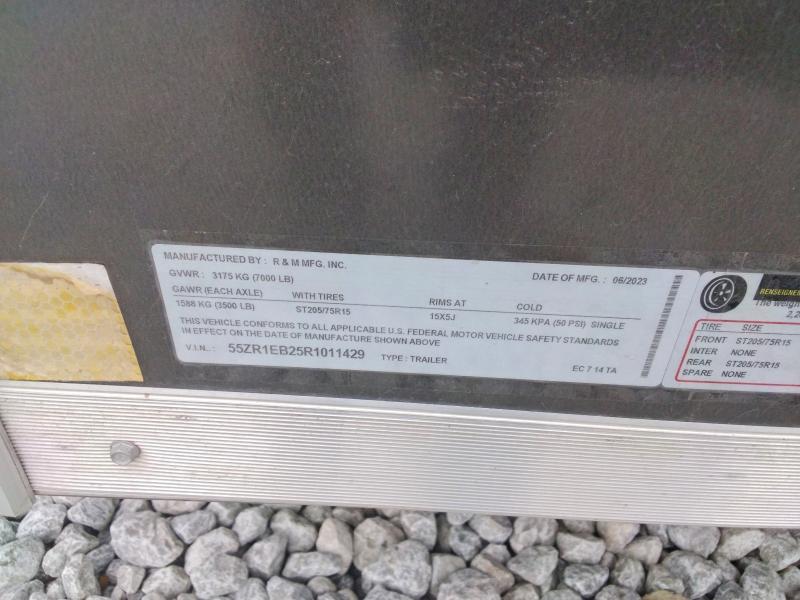 2024 R & M Trailer Mfg. I 2024 R & M EC714TA Enclosed Cargo Trailer