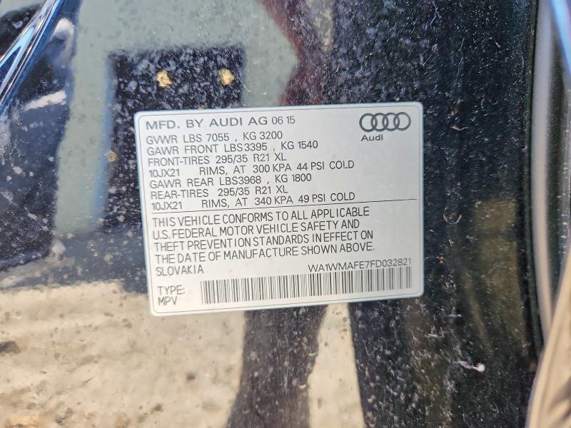 2015 Audi Q7 tdi Prestige