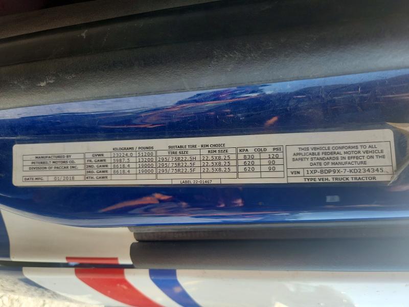 2019 Peterbilt 579 Semi Truck